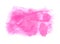 Abstract texture brush ink background red pink aquarell watercolor splash paint on white background
