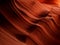 Abstract texture of Upper Antelope Canyon, Arizona