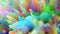 Abstract textured looped multi-colored background