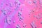 Abstract textured neon gradient pink ultraviolet background transparent slime