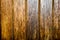 Abstract Textures: Aging Varnished Wood Slats of a Gate