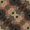 Abstract tile able decorative mosaic in vintage style