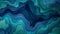 Abstract Topography of Blue Layers - Digital Ocean and Landscapes