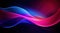 Abstract translucent blue, pink, purple waves background