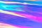Abstract trendy rainbow colored blurred holographic background