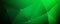 Abstract triangular green banner