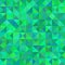 Abstract triangular green pattern or background