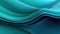 Abstract turqiuous wave background