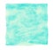 Abstract turquoise watercolor background.