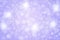 Abstract Twinkle Stars, Lights, Sparkles and Bubbles in Purple Background