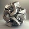 Abstract Twisting Forms Sculpture