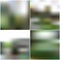 Abstract unfocused natural backgrounds, blurred