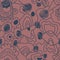 Abstract unusual seamless hand drawn pattern