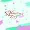 Abstract Valentine`s Day Celebration Modern