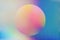 Abstract vaporwave holographic background with circle