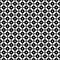 Abstract vector black and white repeated patterns,