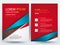 Abstract vector modern flyers brochure design templates