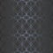 Abstract vector ornamental geometric seamless silver pattern