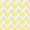 Abstract vector slices of cheese seamless pattern