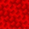 Abstract vector squares red background