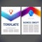 Abstract vector template design corporate style