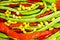 Abstract vegetable background.
