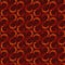 Abstract vegetative, floral botanical static seamless pattern on dark red background. Background design for the wall, packaging,