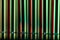 Abstract: Vertical Streaks of Red and Green Light Forming a Holiday Background