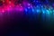 Abstract vibrant background with neon lights and empty space. Vivid colors. Copy space for your text. Futuristic