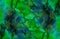 Abstract vibrant green blue texture, Background