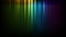 Abstract vibrant rainbow stripes video animation