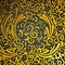 abstract and victorian golden pattern