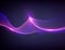 Abstract violet flame vector mesh background. Futuristic technology style.