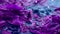 Abstract violet floral background, flower petals in water