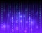 Abstract violet matrix background