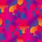 Abstract vivid colorful gradient seamless pattern