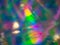 Abstract vivid wallpaper of holographic lens flare neon lights with spectrum psychedelic saturated neon colors and shiny