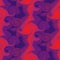 Abstract volcano lava seamless pattern.