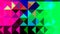 Abstract volumetric background in the form of spectacular colored triangles