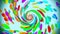 Abstract Vortex of Colors VJ Loop Abstract Motion Background V2