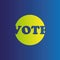 abstract vote icon