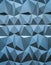 Abstract wallpaper or geometrical background consisting of blue geometric shapes: triangles and polygons