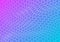 Abstract Warping Hexagonal Mesh in Pink, Blue and Purple Gradient Background