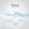 Abstract Water transparent drops backgrounds.vector