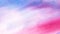 Abstract watercolor background. Light smooth pink with a blue gradient. Romantic textural background. Clouds on the pink sky. Hand
