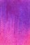 Abstract watercolor background. Vertical gradient of purple color to intense pink with paint drips. Hand drawn colorful