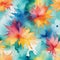 Abstract watercolor splash painting, vibrant colors, artistic, seamless pattern abstract background