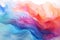 abstract watercolor swirls in vibrant hues
