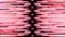 Abstract waterfall of horizontal bright stripes on a black background. Design. Stream of many moving lines.