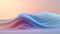 Abstract wave backdrop with smooth flowing motion generated by AI